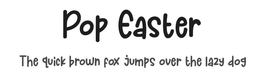 Pop Easter by Subectype & Orenari — Decorative Font