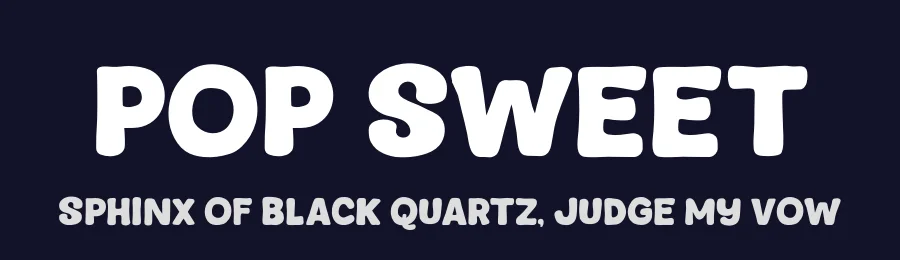 Pop Sweet by Khurasan — Decorative Font — thumbnail 2