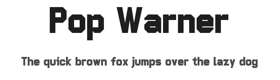 Pop Warner