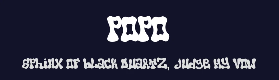 Popo by Emir Zaimi — Script Handwritten Font — thumbnail 2