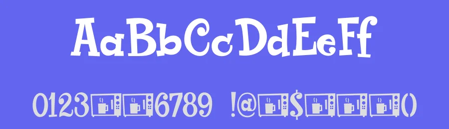 Popty Ping by Hanoded — Decorative Font — thumbnail 3