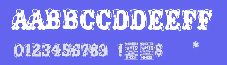 Porno Circus by Woodcutter — Decorative Font — thumbnail 3
