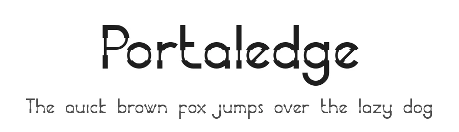 Portaledge by Nariswari Creative — Sans Serif Font