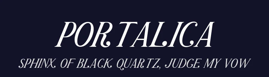 Portalica by Letterhend Studio — Serif Font — thumbnail 2