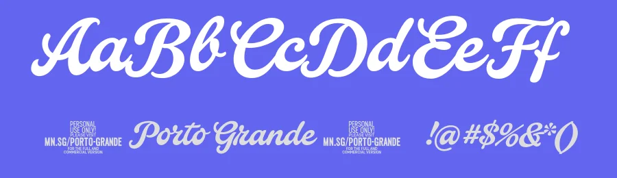 Porto Grande by Måns Grebäck — Script Handwritten Font — thumbnail 3