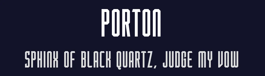 Porton by Typologic — Sans Serif Font — thumbnail 2