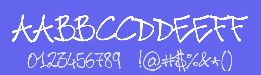 Posca Mad Thrasherz by Damien Gosset — Script Handwritten Font — thumbnail 3
