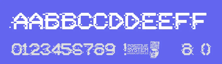 Positive System by Woodcutter — Display Font — thumbnail 3