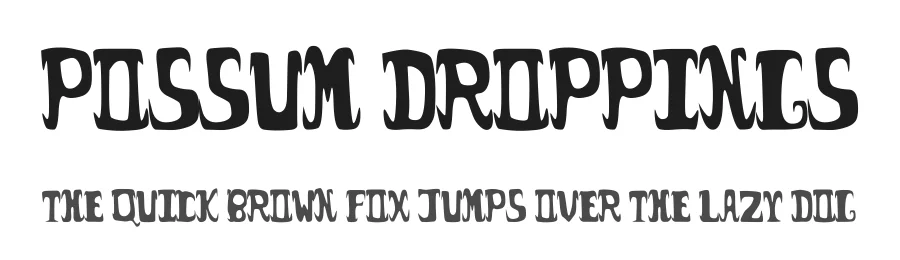 Possum Droppings