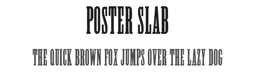 Poster Slab