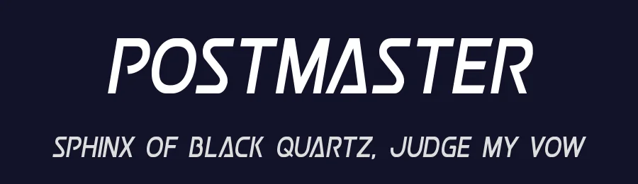 Postmaster by Iconian Fonts — Display Font — thumbnail 2