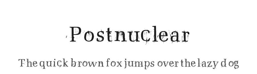 Postnuclear
