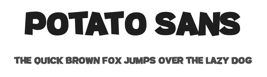 Potato Sans