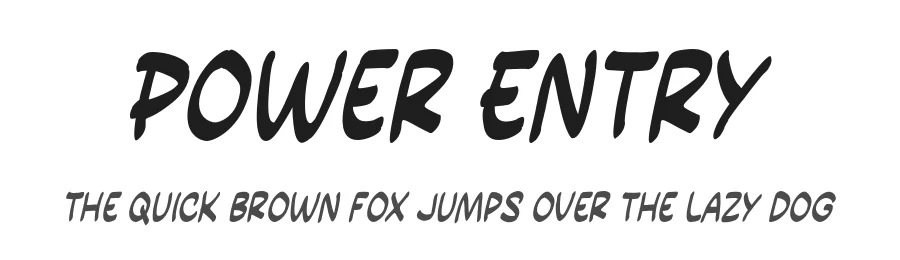Power Entry