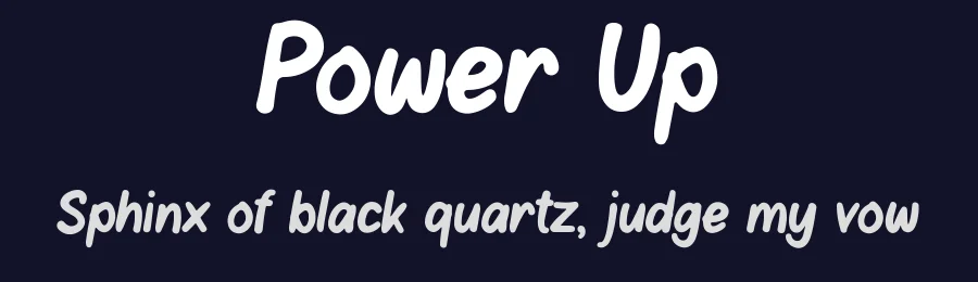 Power Up by Pinisiart — Decorative Font — thumbnail 2