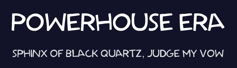Powerhouse Era by Lemon Line — Decorative Font — thumbnail 2