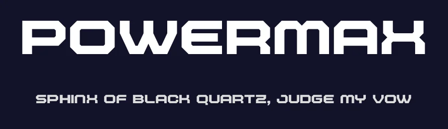 Powermax by Typologic — Display Font — thumbnail 2