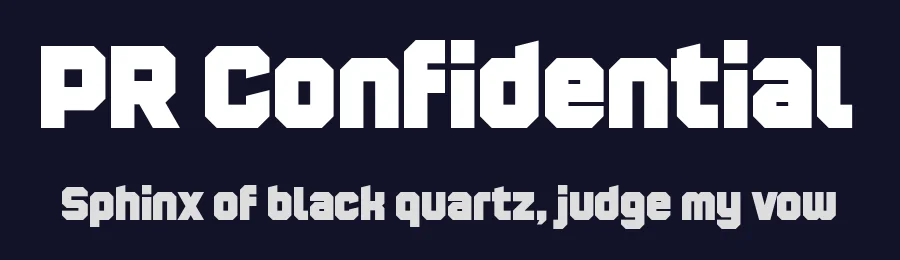 PR Confidential by Chequered Ink — Display Font — thumbnail 2