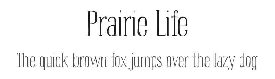 Prairie Life