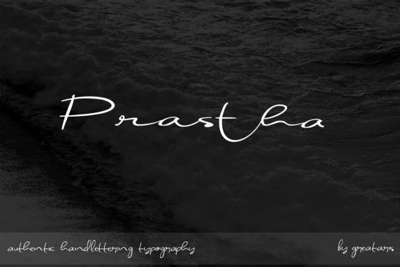 Prastha Font by Greataris — Script Handwritten Font