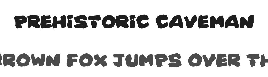 Prehistoric Caveman