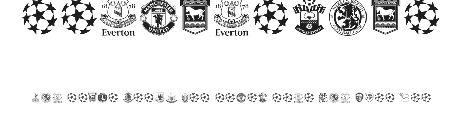 Premiership by Nowak.tv — Dingbats Font