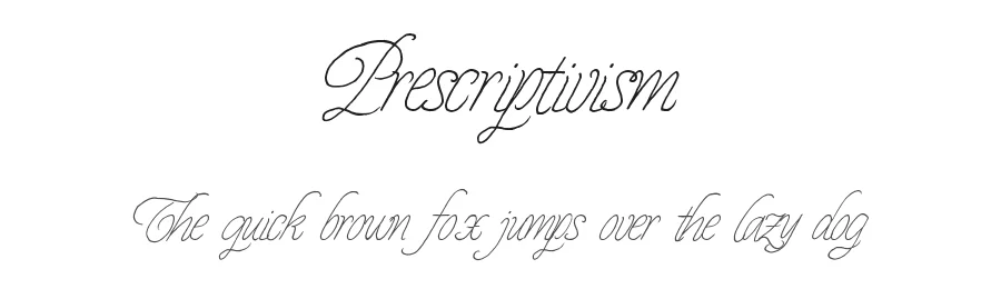 Prescriptivism