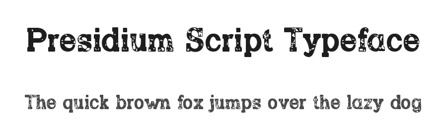 Presidium Script Typeface by UI Creative — Decorative Font
