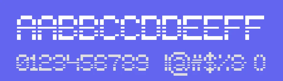 Press any key to continue by Frederic — Display Font — thumbnail 3