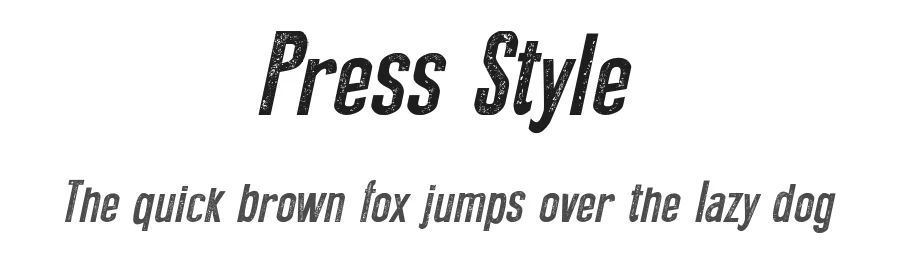 Press Style