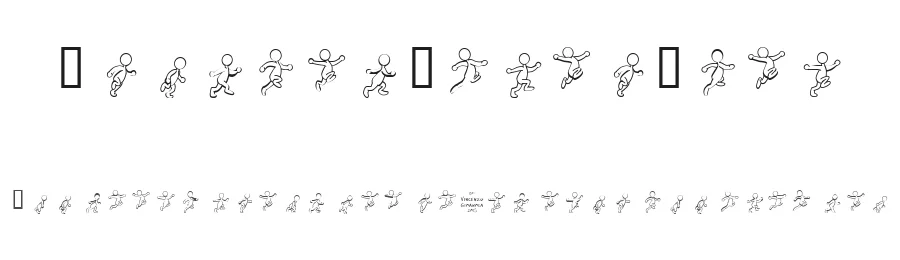 Preston Blair Skip by Vincenzo Gioanola — Dingbats Font