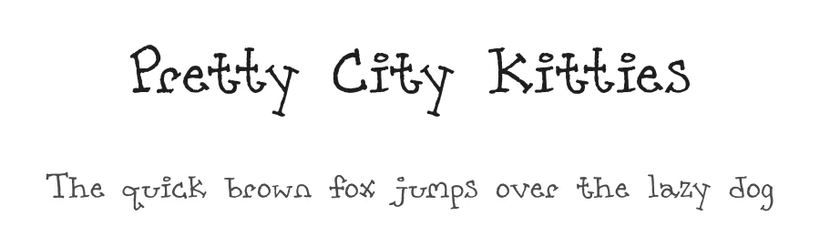 Pretty City Kitties