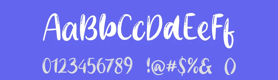 Pretty Girl by MJType — Decorative Font — thumbnail 3