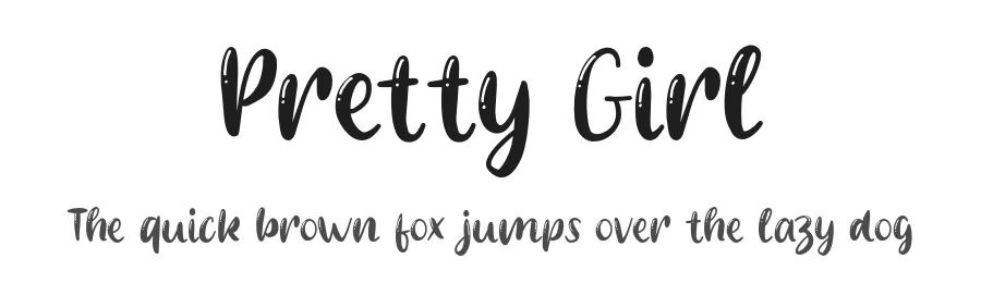 Pretty Girl by MJType — Decorative Font