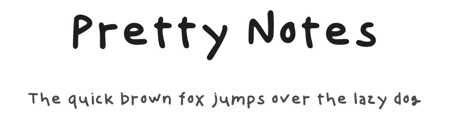 Pretty Notes