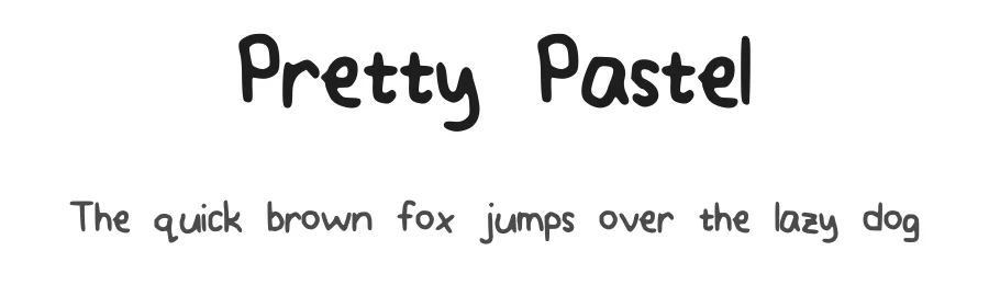 Pretty Pastel