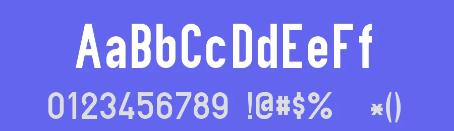 Preussische IV 44 Ausgabe 3 by Peter Wiegel — Sans Serif Font — thumbnail 3