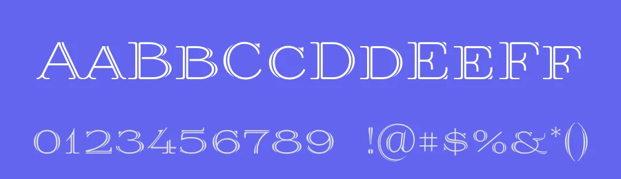Prida 36 by gluk — Decorative Font — thumbnail 3