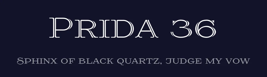 Prida 36 by gluk — Decorative Font — thumbnail 2