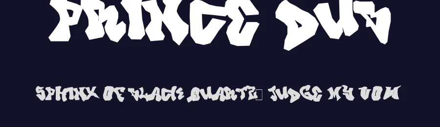Prince Dub by Alex Harriott — Script Handwritten Font — thumbnail 2