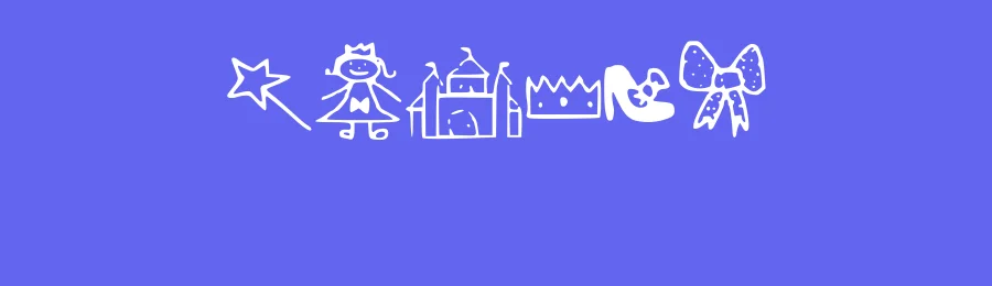 Princess Dings by MiniCandy — Dingbats Font — thumbnail 3