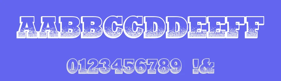 Print Oldyz by Jayde Garrow — Decorative Font — thumbnail 3