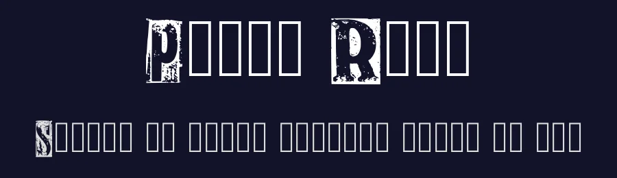 Print Room by Graphics Bam — Decorative Font — thumbnail 2