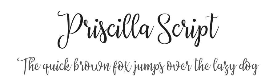 Priscilla Script
