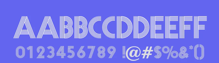 Prisma by Dieter Steffmann — Decorative Font — thumbnail 3