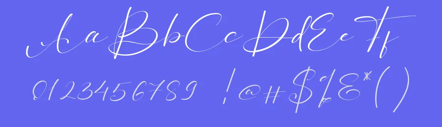 Pristine by Fonteca.com — Script Handwritten Font — thumbnail 3