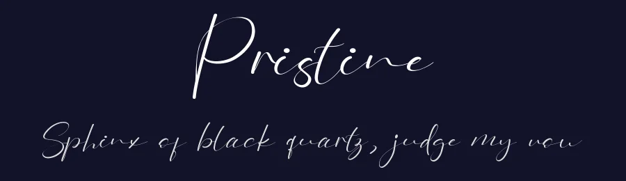 Pristine by Fonteca.com — Script Handwritten Font — thumbnail 2
