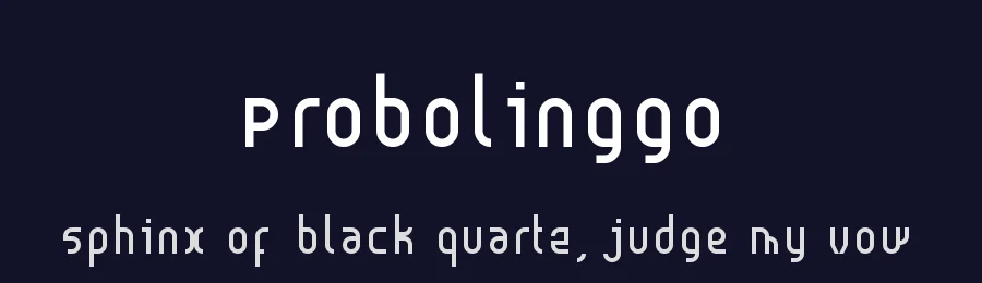 Probolinggo by Adien Gunarta — Sans Serif Font — thumbnail 2