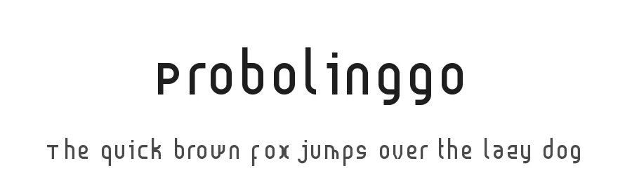 Probolinggo by Adien Gunarta — Sans Serif Font