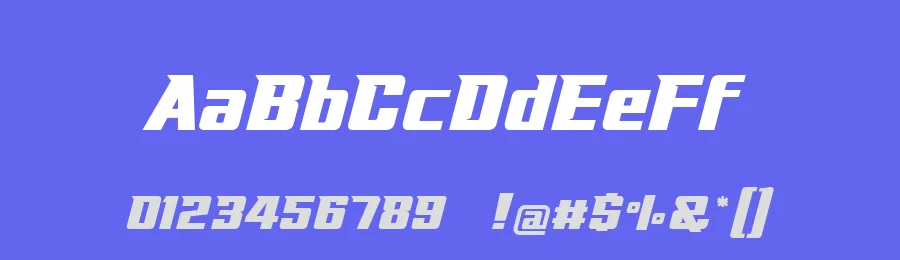 Procircuit by Sompong Pradubboot — Display Font — thumbnail 3